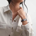 Longines Longines DolceVita L5.512.4.75.2 женские часы белый циферблат на запястье