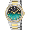 Candino Candino Lady Elegance Sparkling Date C4750/2  C4750/2 кварцевые женские часы  циферблат, браслет нержавеющая сталь с pvd-покрытием — вид спереди