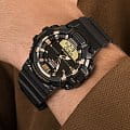 Casio Casio Collection HDC-700-9AVDF (HDC-700-9A), illuminator япония мужские часы на браслете пластик боковой вид