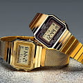 Casio Casio Collection A700WEG-9A мужские часы черный циферблат на запястье