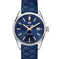 TAG Heuer TAG Heuer Carrera WAR1112.FC6391  WAR1112.FC6391 кварцевые женские часы синий циферблат, браслет кожаный — вид спереди
