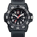 Luminox Luminox Navy SEAL 3500 XS.3501.F  XS.3501.F кварцевые мужские часы черный циферблат, браслет полиуретан — вид спереди