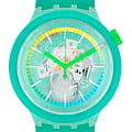 Swatch Swatch Big Bold Swatch Pay! SO27L100-5300  SO27L100-5300 кварцевые мужские часы цветной циферблат, браслет силикон — вид спереди
