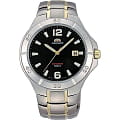 Orient Orient UN81002B (FUN81002B)  FUN81002B  мужские часы черный циферблат, браслет  — вид спереди
