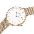 Obaku Obaku Mesh V252LXVIMV,  дания женские часы на браслете сталь с ip покрытием боковой вид