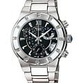 Casio Casio Sheen SHN-5502D-1ADR  SHN-5502D-1ADR кварцевые женские часы черный циферблат, браслет нержавеющая сталь — вид спереди
