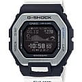 Casio Casio G-Shock GBX-100-7E  GBX-100-7E электронные мужские часы черный циферблат, браслет полимер — вид спереди