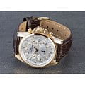 Jacques Lemans Jacques Lemans 1-1830G,  австрия мужские часы на браслете кожаный боковой вид