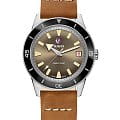 Rado Rado Captain Cook Automatic R32500315 Automatic R32500315 механические мужские часы шампань циферблат, браслет кожаный — вид спереди