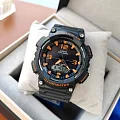 Casio AQ-S810W-8A мужские часы застежка крупным планом