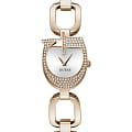 Guess Guess Trend GW0683L3  GW0683L3 кварцевые женские часы белый циферблат, браслет нержавеющая сталь с ip-покрытием — вид спереди