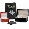 Epos Epos Diver 3441.131.20.55.30 механические мужские часы часы крупный план черный циферблата