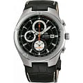 Orient Orient TD0P002B (FTD0P002B)  FTD0P002B кварцевые мужские часы черный циферблат, браслет 18-каратное желтое золото — вид спереди