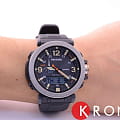 Casio PRG-600-1E мужские часы застежка крупным планом
