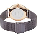 Obaku Obaku Mesh V268LXVNMN кварцевые женские часы часы крупный план фиолетовый циферблата