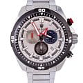 Wainer Wainer Sport WA.15559-B  WA.15559-B кварцевые мужские часы серебристый циферблат, браслет нержавеющая сталь 316l — вид спереди