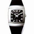 Rado Rado Sintra R13599159  R13599159 кварцевые мужские часы черный циферблат, браслет каучук — вид спереди