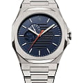 D1 Milano D1 Milano Mechanical LNBJ01  LNBJ01 механические мужские часы  синий циферблат, браслет титановый — вид спереди