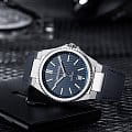 Aerowatch Aerowatch Les Grandes Classiques 60998 AA01  швейцарские мужские часы на браслете кожаный боковой вид