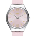 Swatch Swatch Skin Irony SYXS124  SYXS124 кварцевые женские часы розовый циферблат, браслет силикон — вид спереди