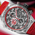 TAG Heuer TAG Heuer Carrera CAR201M.FT6156 carrera швейцарские мужские часы на браслете каучук боковой вид