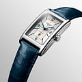 Longines Longines DolceVita L5.767.4.73.9 механические женские часы часы крупный план белый циферблата