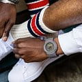 Casio Casio G-Shock AW-500MNT-8ADR (AW-500MNT-8A), g-shock япония мужские часы на браслете пластик боковой вид