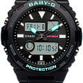 Casio Casio Baby-G BAX-100-1A  - задняя крышка пластик корпуса, япония часы