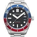 Spinnaker Spinnaker Croft SP-5100-11  SP-5100-11 механические мужские часы черный циферблат, браслет нержавеющая сталь — вид спереди