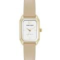 Anne Klein Anne Klein Consider It 5148SVBG  5148SVBG кварцевые женские часы белый циферблат, браслет кожаный — вид спереди