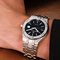 Maurice Lacroix Maurice Lacroix Aikon Quartz AI1108-SS002-330-1 , наручные мужские часы фото под углом