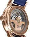 Aviator Aviator Douglas Day-Date V.3.35.2.277.4 механические мужские часы часы крупный план синий циферблата