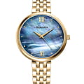 Adriatica Adriatica Essence A3760.118WQ  A3760.118WQ кварцевые женские часы перламутровый циферблат, браслет нержавеющая сталь с pvd-покрытием — вид спереди