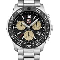 Luminox Luminox Pacific Diver Chronograph XS.3150.M  XS.3150.M кварцевые мужские часы черный циферблат, браслет нержавеющая сталь 316l — вид спереди