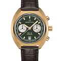 Certina Certina DS-2 C024.462.36.091.00 DS 2 C0244623609100 механические мужские часы зеленый циферблат, браслет кожаный — вид спереди
