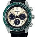 Seiko Seiko Prospex Speedtimer SSC943P1 Speedtimer SSC943P1 кварцевые мужские часы  бежевый циферблат, браслет кожаный — вид спереди