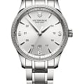 Victorinox Victorinox Alliance 241712.1  241712.1 кварцевые мужские часы серебристый циферблат, браслет нержавеющая сталь 316l — вид спереди