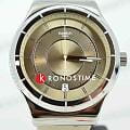 Swatch Swatch Irony Sistem51 YIS434 system51 швейцарские мужские часы на браслете кожаный боковой вид