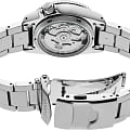 Seiko SRPK35K1 наручные мужские часы застежка крупным планом