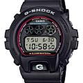 Casio Casio G-Shock DW-6900RL-1  DW-6900RL-1 электронные мужские часы черный циферблат, браслет пластик — вид спереди