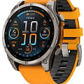 Garmin Garmin Fenix 8 47mm Amoled Sapphire Titanium Orange 010-02904-11 , наручные мужские часы фото под углом