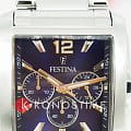 Festina Festina Timeless Chrono F20635/2  испанские мужские часы на браслете нержавеющая сталь 316l боковой вид