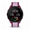 Garmin Garmin Forerunner 165 Music 010-02863-33 электронные мужские часы часы, крупный план  циферблат