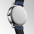 Longines Longines Elegant Collection Moonphase L4.330.4.11.2 heritage швейцарские мужские часы на браслете кожаный боковой вид