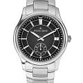 Jacques Lemans Jacques Lemans Derby 1-2197F  1-2197F кварцевые мужские часы черный циферблат, браслет нержавеющая сталь — вид спереди