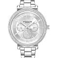 Stuhrling Stuhrling Aria 3908.2  3908.2 кварцевые женские часы  серебристый циферблат, браслет нержавеющая сталь — вид спереди