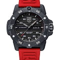 Luminox Luminox Master Carbon SEAL Automatic XS.3875  XS.3875 механические мужские часы черный циферблат, браслет каучук — вид спереди
