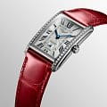 Longines Longines DolceVita L5.512.0.71.5 кварцевые женские часы часы крупный план серебристый циферблата