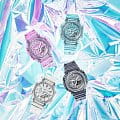 Casio Casio G-Shock GMA-S2100SK-2A япония наручные женские часы заводная головка с логотипом Casio