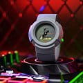 Casio Casio G-Shock AW-500MNT-8ADR (AW-500MNT-8A) электронные мужские часы часы крупный план  циферблата